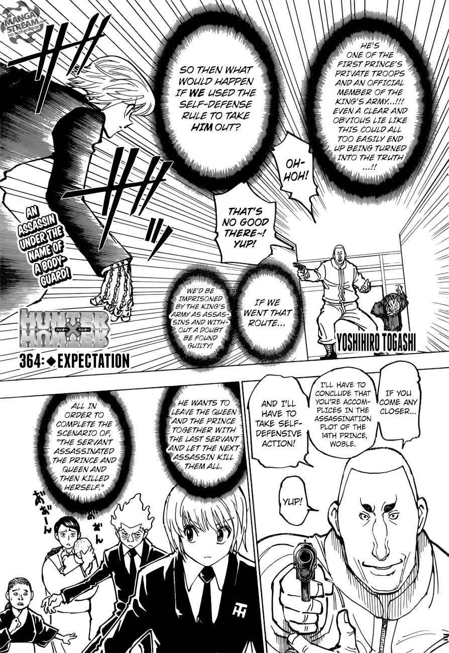 Hunter x Hunter Chapter 364 1